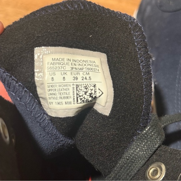 Converse Black High-Top Sneakers - Picture 7 of 7